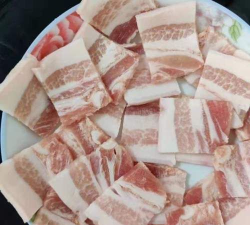 猪肉切片怎么切