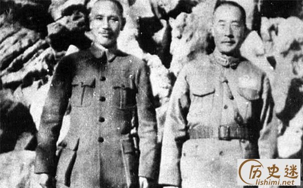 石友三(右)照片