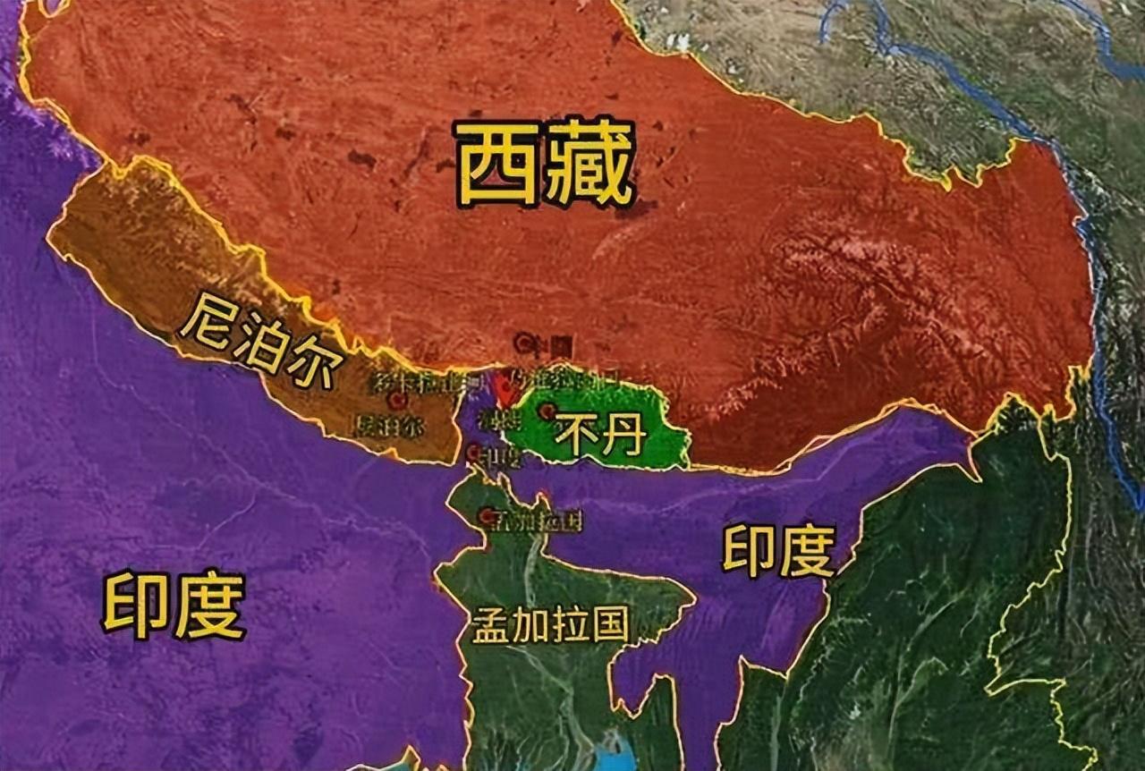 尼泊尔地理位置(尼泊尔是印度的吗)
