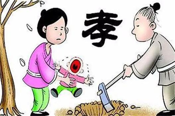 埋儿奉母为什么被批判：为救母亲杀死孩子（封建愚孝）