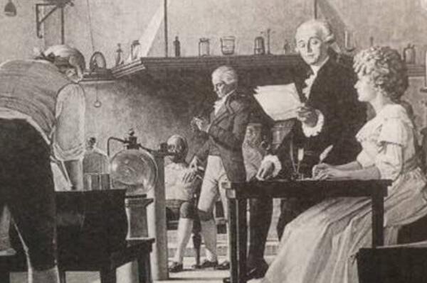 拉瓦锡对化学的主要贡献：提出氧化学说(重新定义元素)