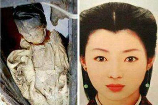 貂蝉古尸复原图让人不寒而栗 貂蝉古尸复原图让人不寒而栗