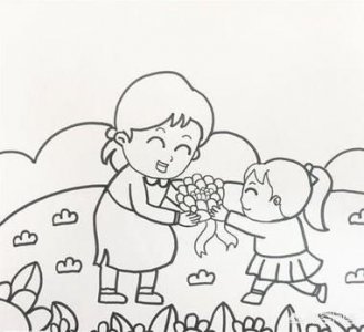 ​母亲节画画大全简单漂亮 四年级 一等奖(母亲节画画大全简单漂亮 四年级)