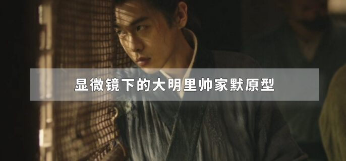 显微镜下的大明里帅家默原型