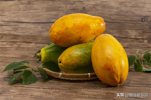 木瓜什么时候成熟(木瓜什么颜色是熟了)