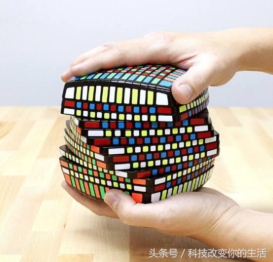 吉尼斯世界纪录还原魔方最快挑战（世界最大规模魔方比赛）(2)