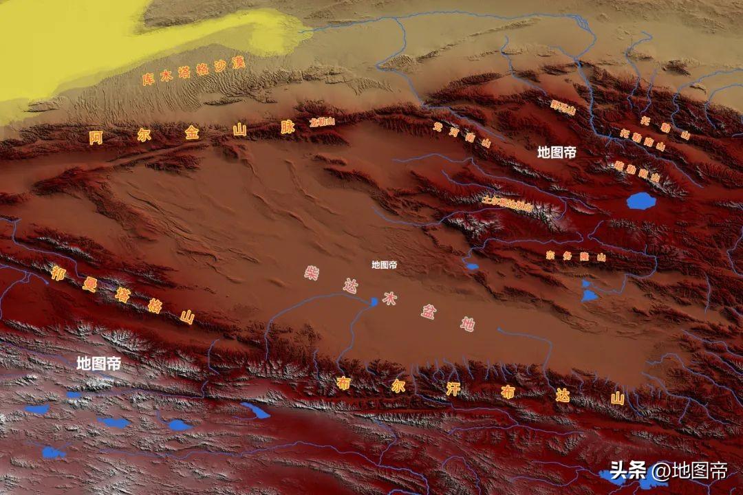 柴达木盆地位于哪里(柴达木盆地的地形特点)
