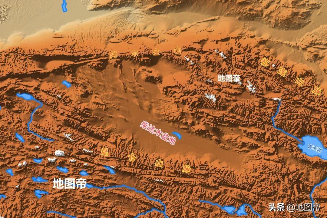 柴达木盆地位于哪里(柴达木盆地的地形特点)