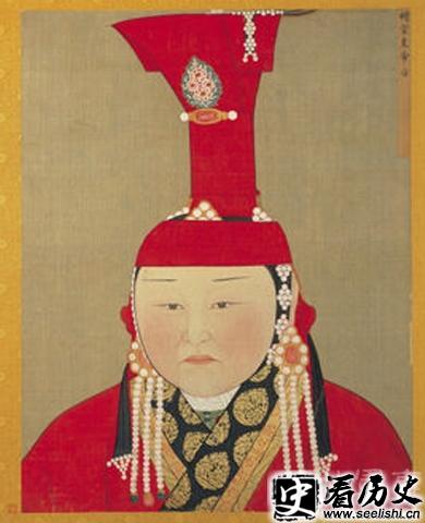 八不沙皇后画像