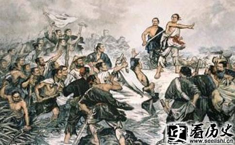 陈胜吴广起义图片