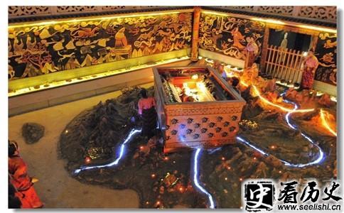 秦始皇水银宫照片