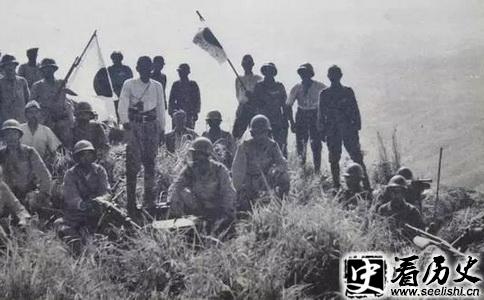 富金山战役日军