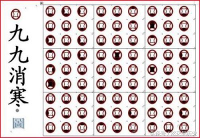 ​九九消寒图怎么画简单好看（冬天快来了，怕冷？那就试试 “九九消寒图”吧）