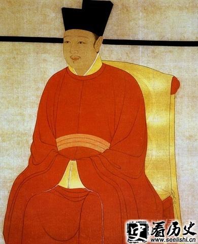 宋徽宗人物画像