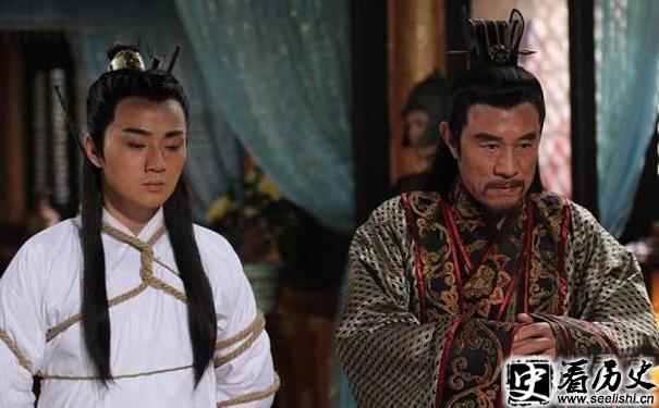 李渊（右）影视形象