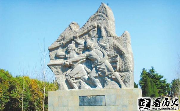 陈胜、吴广雕像