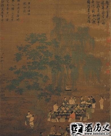 宋徽宗赵佶文会图