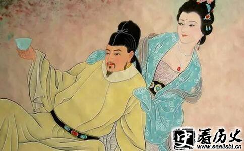 杨贵妃和唐玄宗画像