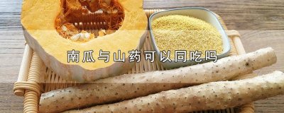 ​南瓜与山药同吃可以吗 山药和南瓜能同吃吗?