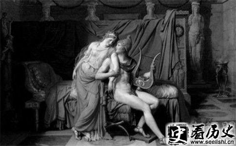 帕里斯、海伦画像