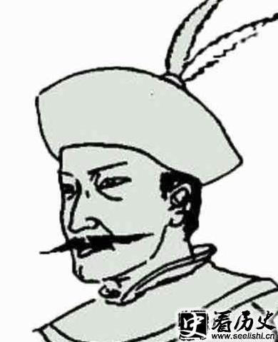 完颜雍的父亲完颜宗辅画像