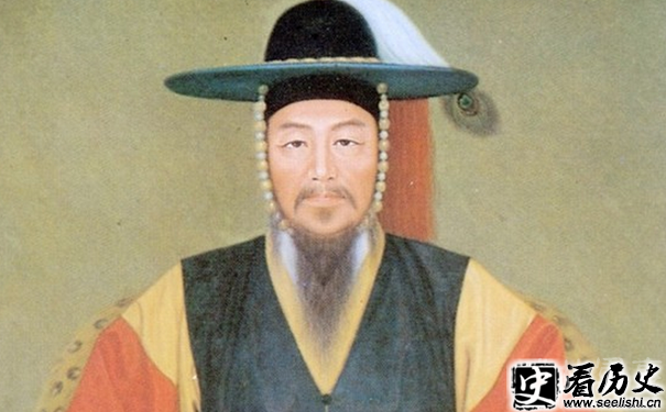 朝鲜将领李舜臣画像