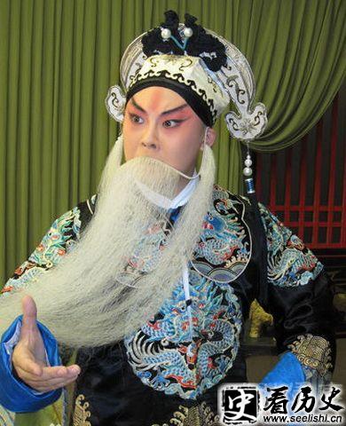 京剧《文昭关》里的伍子胥照片