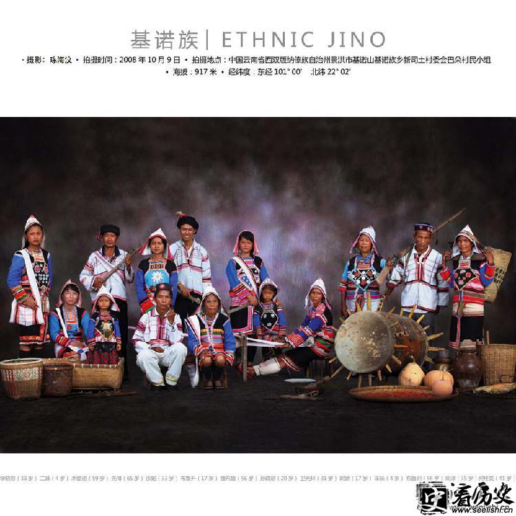 中华全家福之基诺族全家福