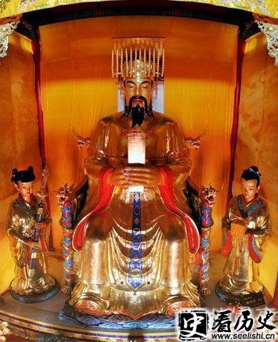 玉皇大帝神像