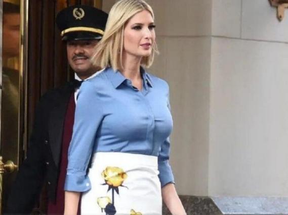 有种“神颜家庭”叫伊万卡，两儿一女颜值一个比一个高