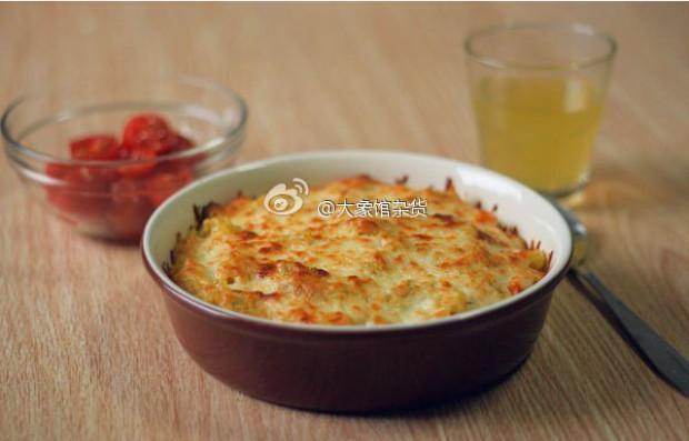 焗饭的做法！学起来做给小孩吃