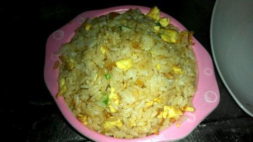 主食之“咸鸭蛋炒饭”