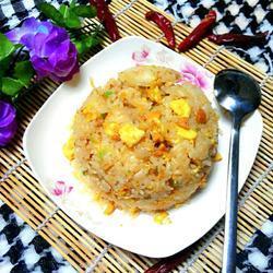 主食之“咸鸭蛋炒饭”