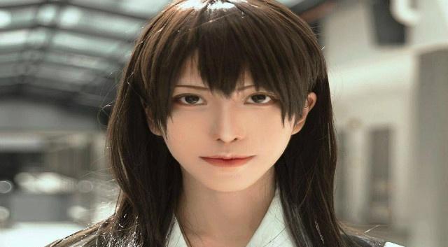 《SQ》孙璟cos,八犬小姐姐还原如壁纸,简直美哉