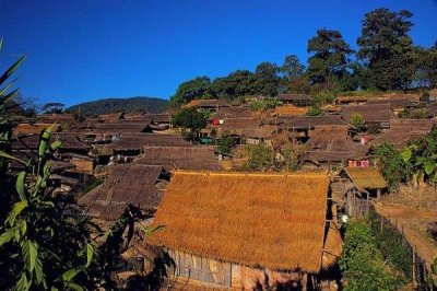 ​中国现存的原始部落：云南的翁丁佤寨