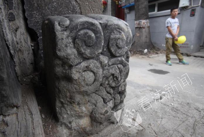 曾一智生前“救下”的异形门墩儿 亮相古建博物馆