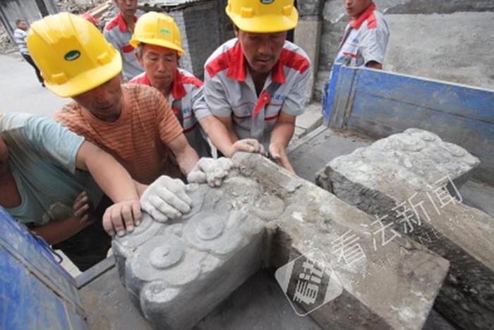 曾一智生前“救下”的异形门墩儿 亮相古建博物馆