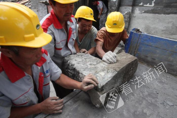 曾一智生前“救下”的异形门墩儿 亮相古建博物馆