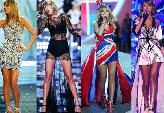 泰勒斯威夫特胖了，之前可以与超模相媲美的身材，不见了