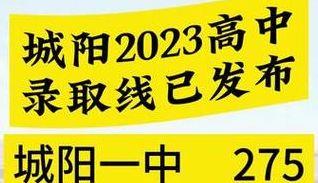 城阳一中(城阳一中录取分数线2023年)