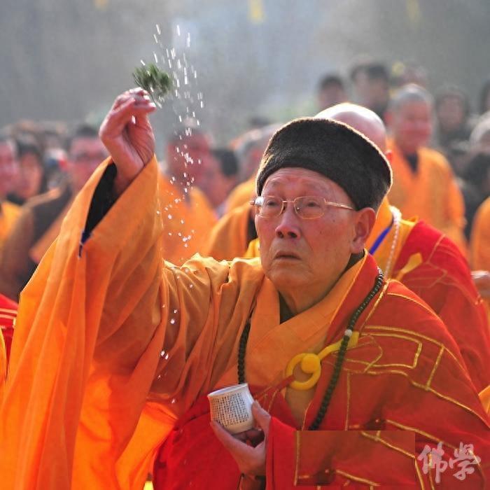 中国佛教协会咨议委员会主席,明学长老珍贵图集