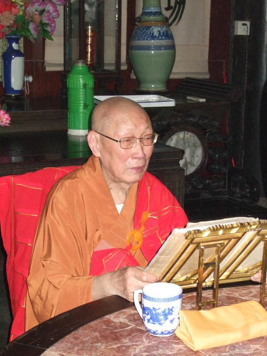 中国佛教协会咨议委员会主席,明学长老珍贵图集