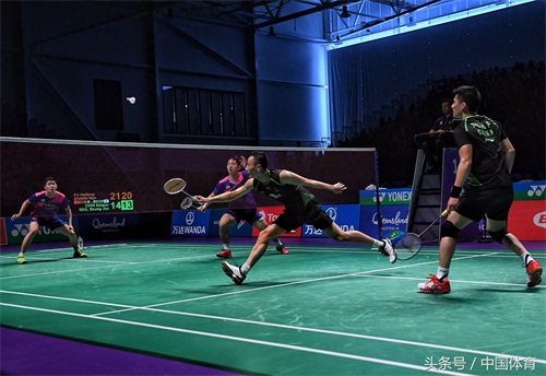 2017年苏迪曼杯决赛 傅海峰/张楠拿下男双