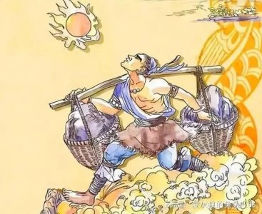 ​一人一马一杆枪,二郎担山赶太阳