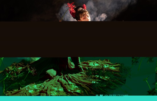 华丽红色汉服——九尾空狐,时下流行色系,日常出街吸睛利器