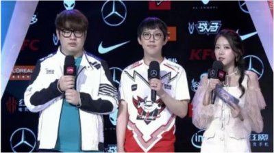 ​LPL四小花旦骆歆对IMP采访，现场令粉丝笑料不断