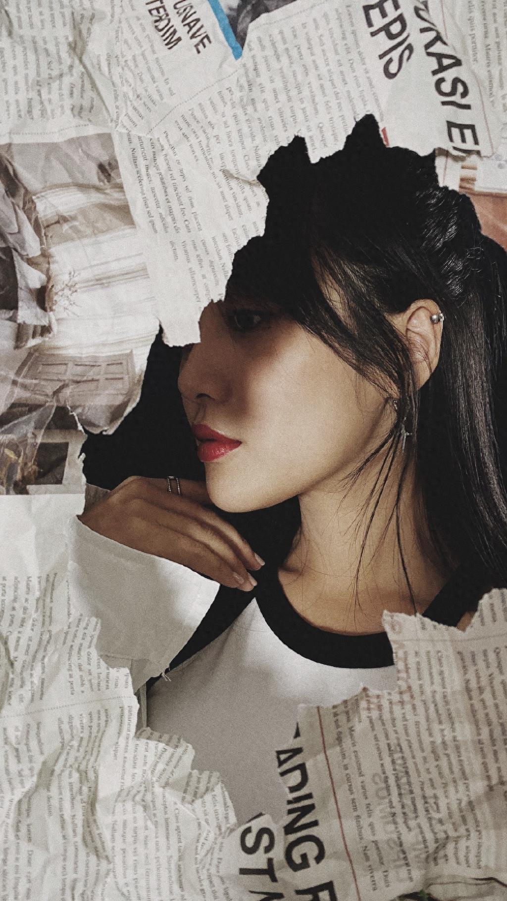 王梓薇，清爽少女风写真图片