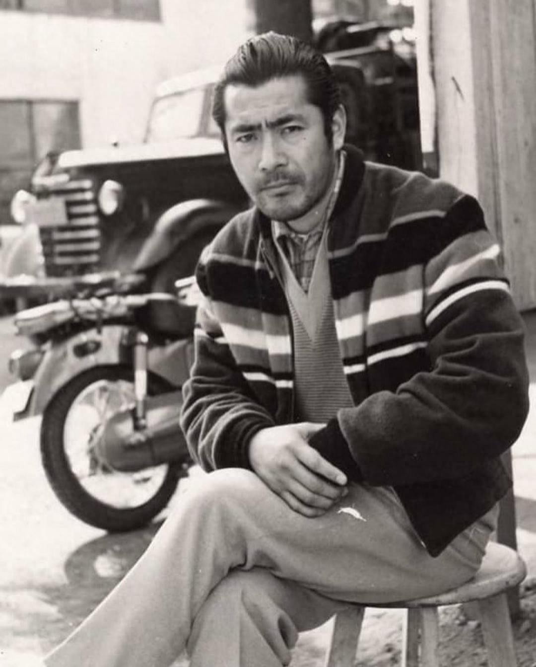 老照片：日本殿堂级影星三船敏郎