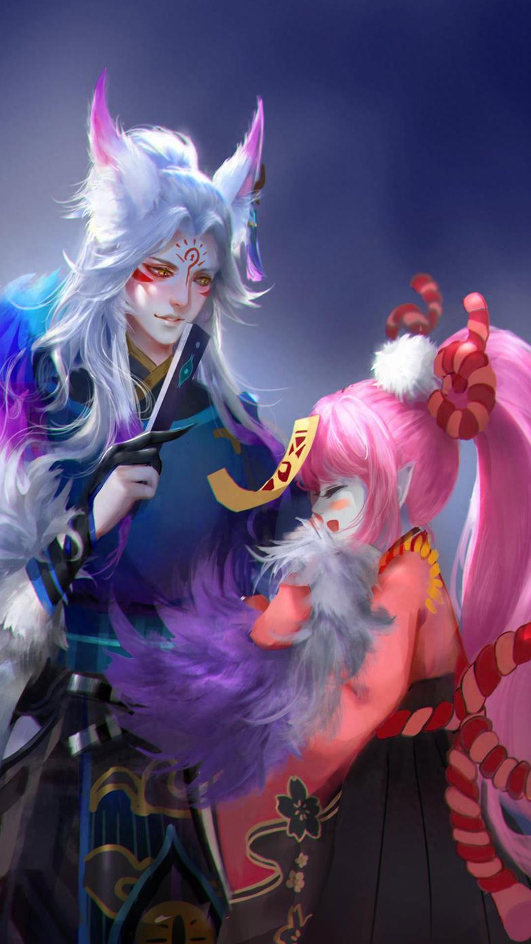 今日分享一组阴阳师精美三次元手绘手机壁纸4，希望大家喜欢啊