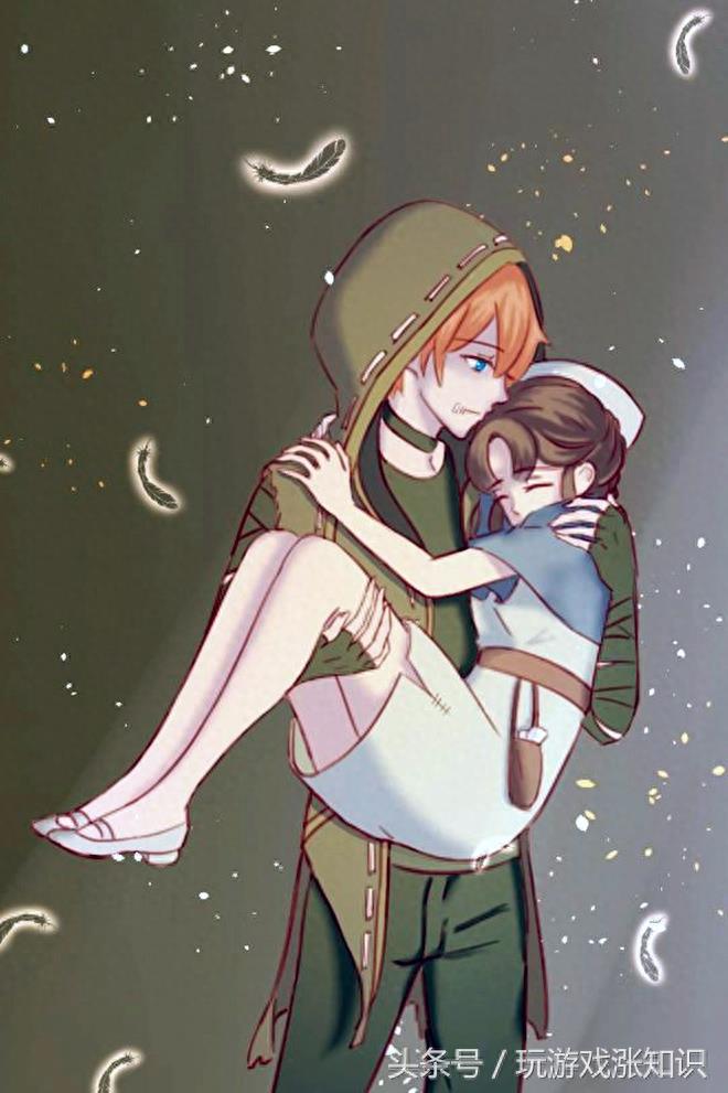 第五人格 空军坐在奈布肩头,好甜的画面